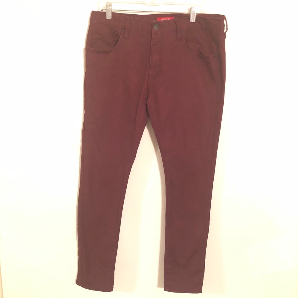 Guess Medium Rise Skinny Scotch Fit Jeans 34 x 32